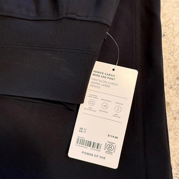 ATHLETA Venice High Rise Wide Leg Cargo Pant - Picture 8 of 8